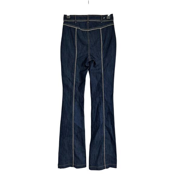 CINQ A SEPT SANTI Zipper Trim Jeans - Picture 11 of 15